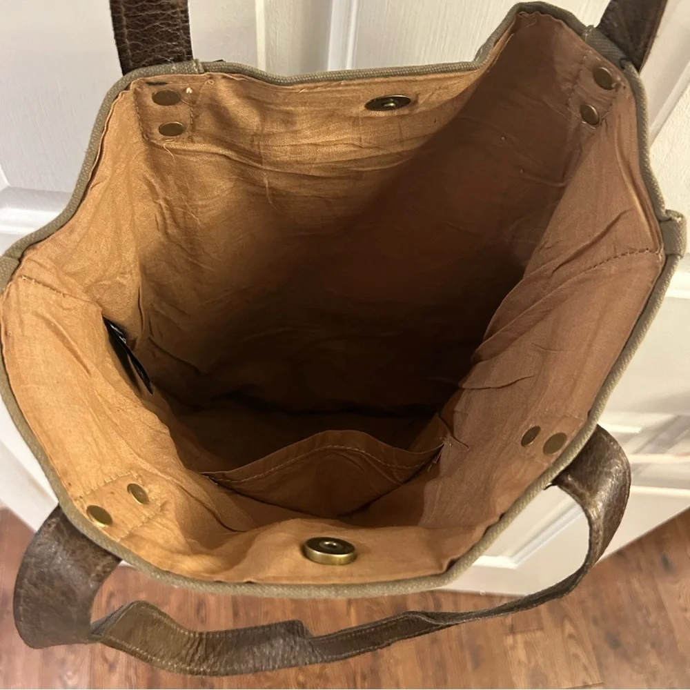 NWT Vintage Addiction Rescue Dog Recycled
Military Tent Tote - Picture 6 of 11